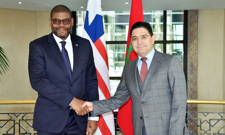 Nasser Bourita examine avec son homologue libérien les moyens de renforcer les relations bilatérales