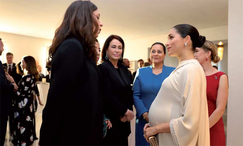 Le Prince Harry et son épouse rencontrent des femmes entrepreneures marocaines et des sportifs aux besoins spécifiques