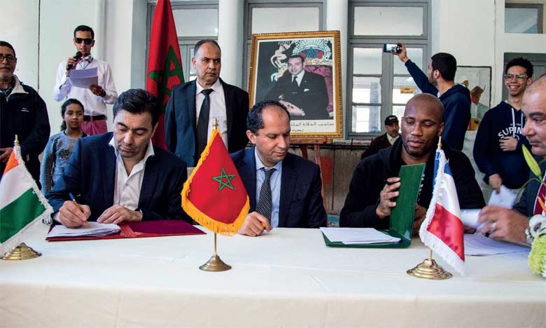 L’AREF signe une convention de partenariat avec Supinfo  et les Fondations Didier Drogba et Ippon