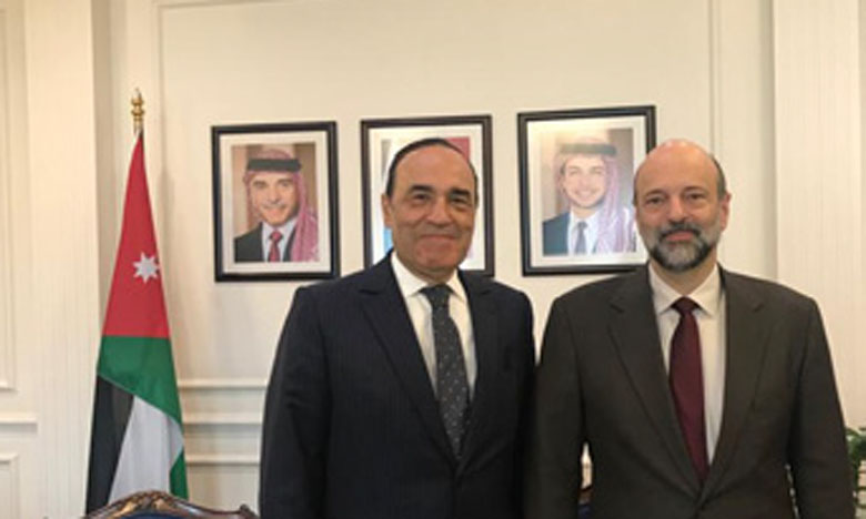 Habib El Malki et le chef de gouvernement jordanien se félicitent des relations distinguées entre les deux pays