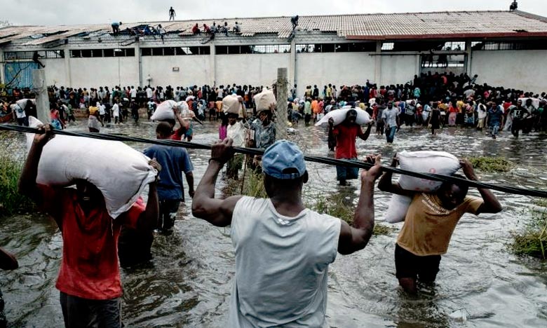 Cette action fait suite à l’appel à l’aide internationale lancé par les autorités mozambicaines. Ph : AFP  