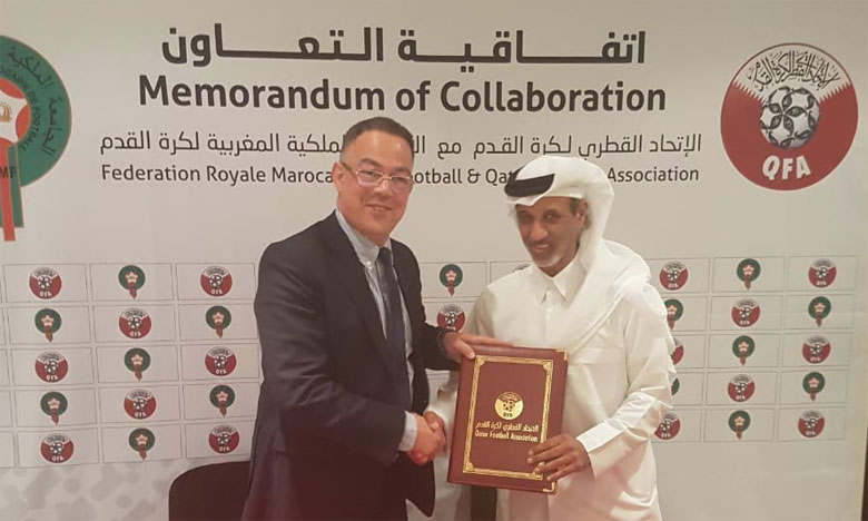 La FRMF et la fédération du Qatar liées  par un accord de coopération