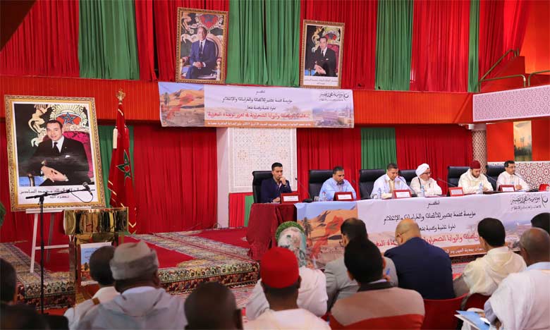 Conférence sur le rôle des zaouïas sahraouies dans le renforcement de l’unité nationale