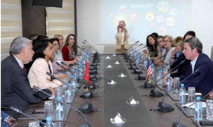 Une délégation du think tank américain «Meridian International Center» explore à Rabat les opportunités de coopération bilatérale