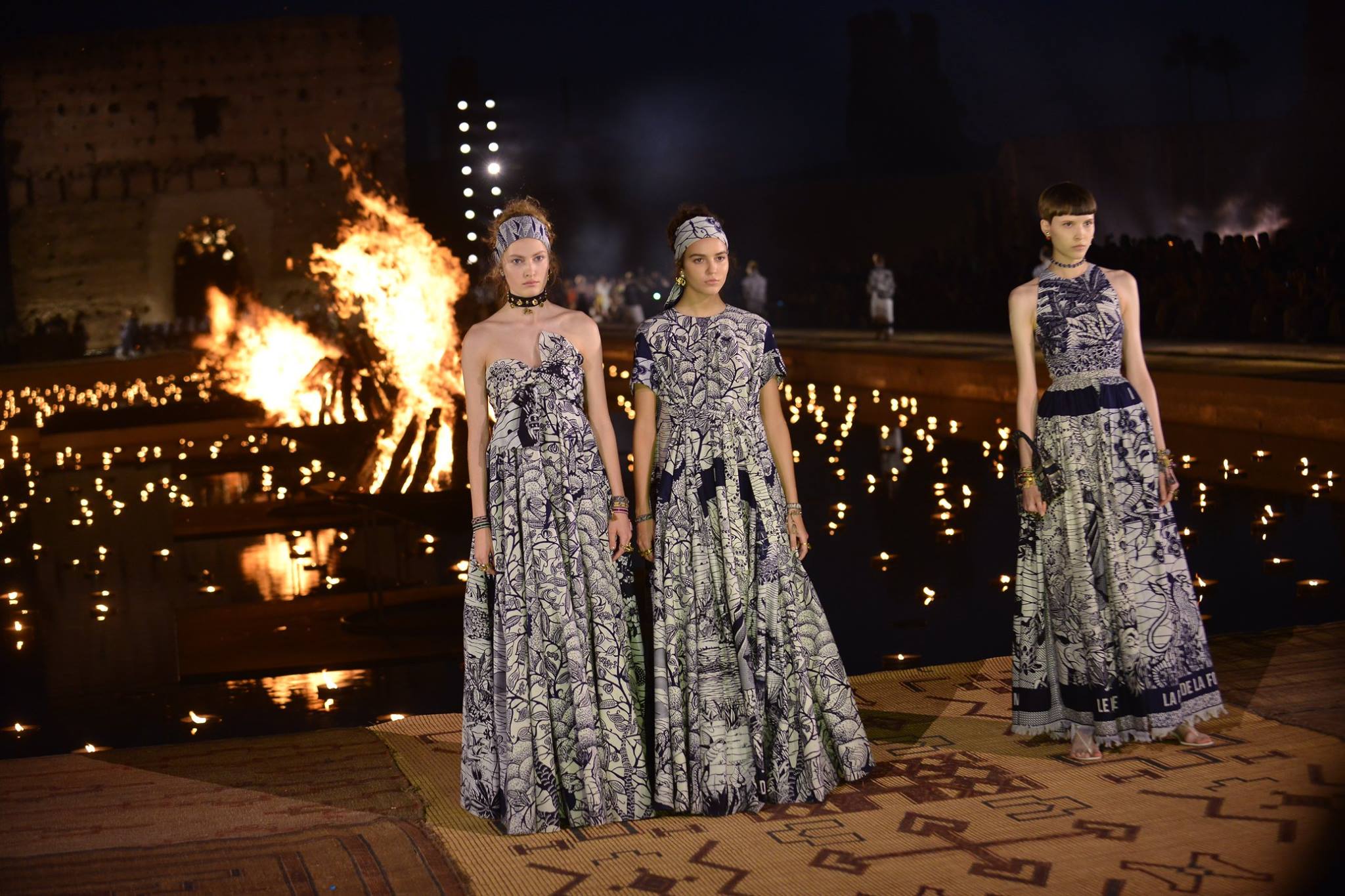 La maison Dior présente sa collection Croisière à Marrakech