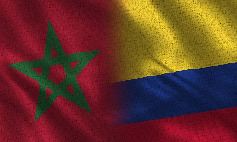 Lancement d'un logo commémorant le 40e anniversaire des relations diplomatiques entre le Maroc et la Colombie