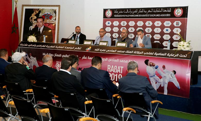 Des karatékas internationaux  à la 15e édition de la Coupe internationale Mohammed VI