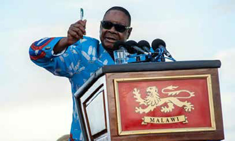 Le Président sortant Peter Mutharika affrontera le chef  de l’opposition et deux membres de son gouvernement