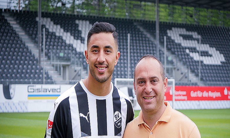 Aziz Bouhaddouz de retour au SV Sandhausen