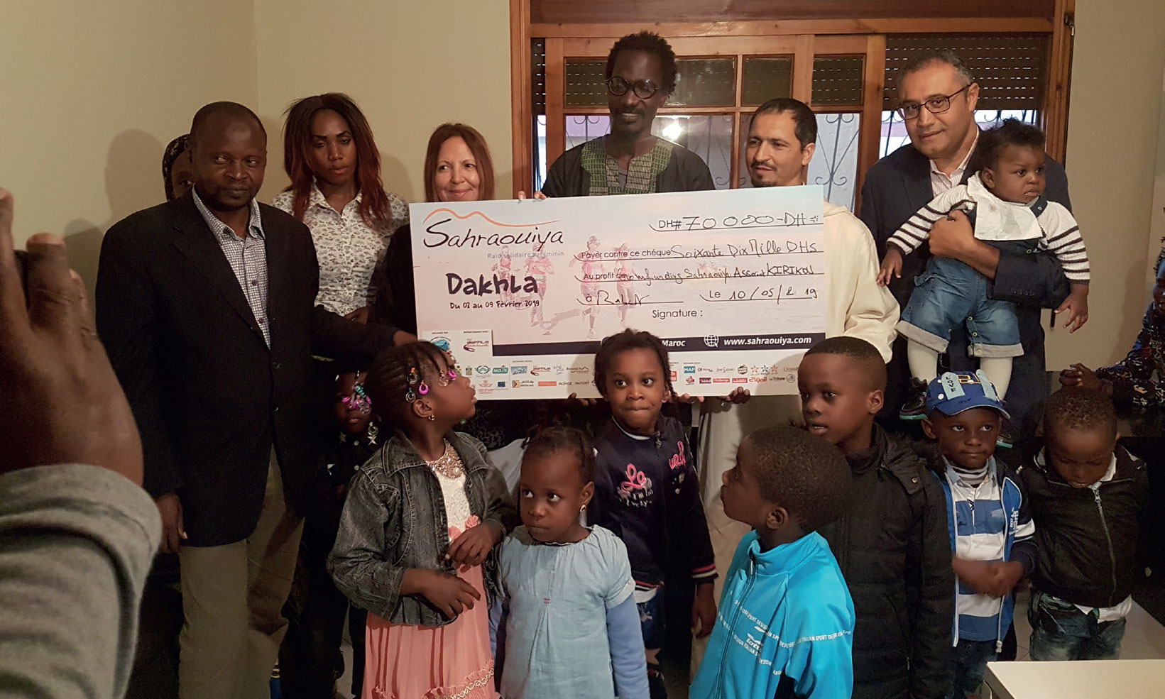 L’association Kirikou reçoit des dons d’une valeur de 70.000 DH