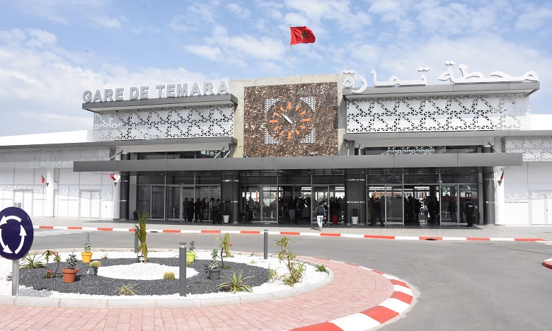 La nouvelle gare de Témara mise en service
