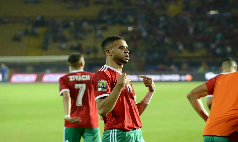 Youssef Ennseyri offre l'avantage aux Lions au terme des 45 premières minutes