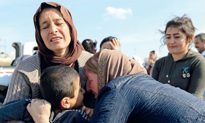 Yézidis : Bagdad entame l’identification des restes d’un charnier