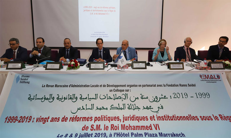 Des intervenants marocains et étrangers mettent en avant l’élan réformiste  de S.M. le Roi Mohammed VI
