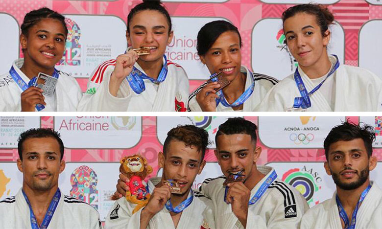 Les judokas marocains hissent le Maroc en tête  du classement par nations