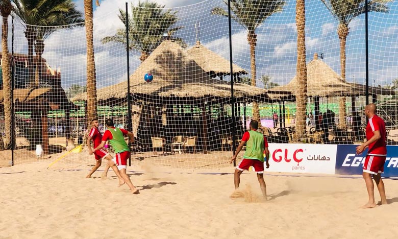  Jeux mondiaux de plage :  L'équipe marocaine de beach-soccer hérite du groupe A