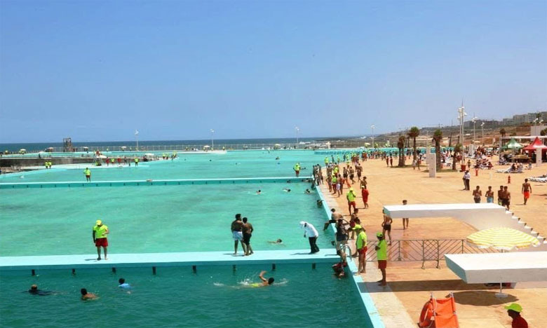 La grande piscine de Rabat, un nouvel espace  de détente hautement convoité