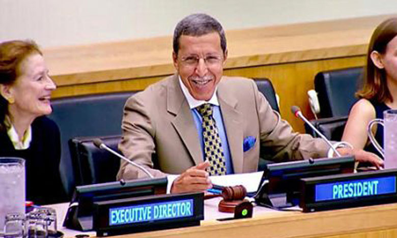 L’ambassadeur Omar Hilale préside la deuxième session du Conseil exécutif de l’Unicef