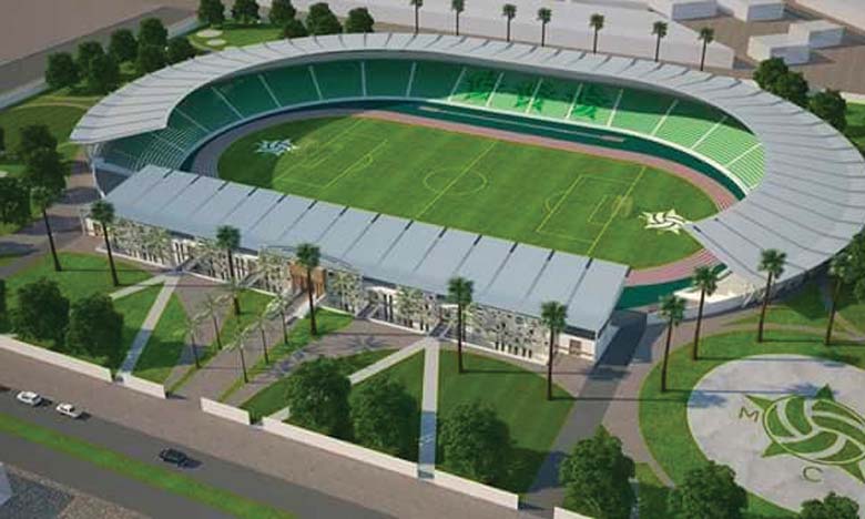 Le Stade d’honneur d’Oujda toujours pas achevé