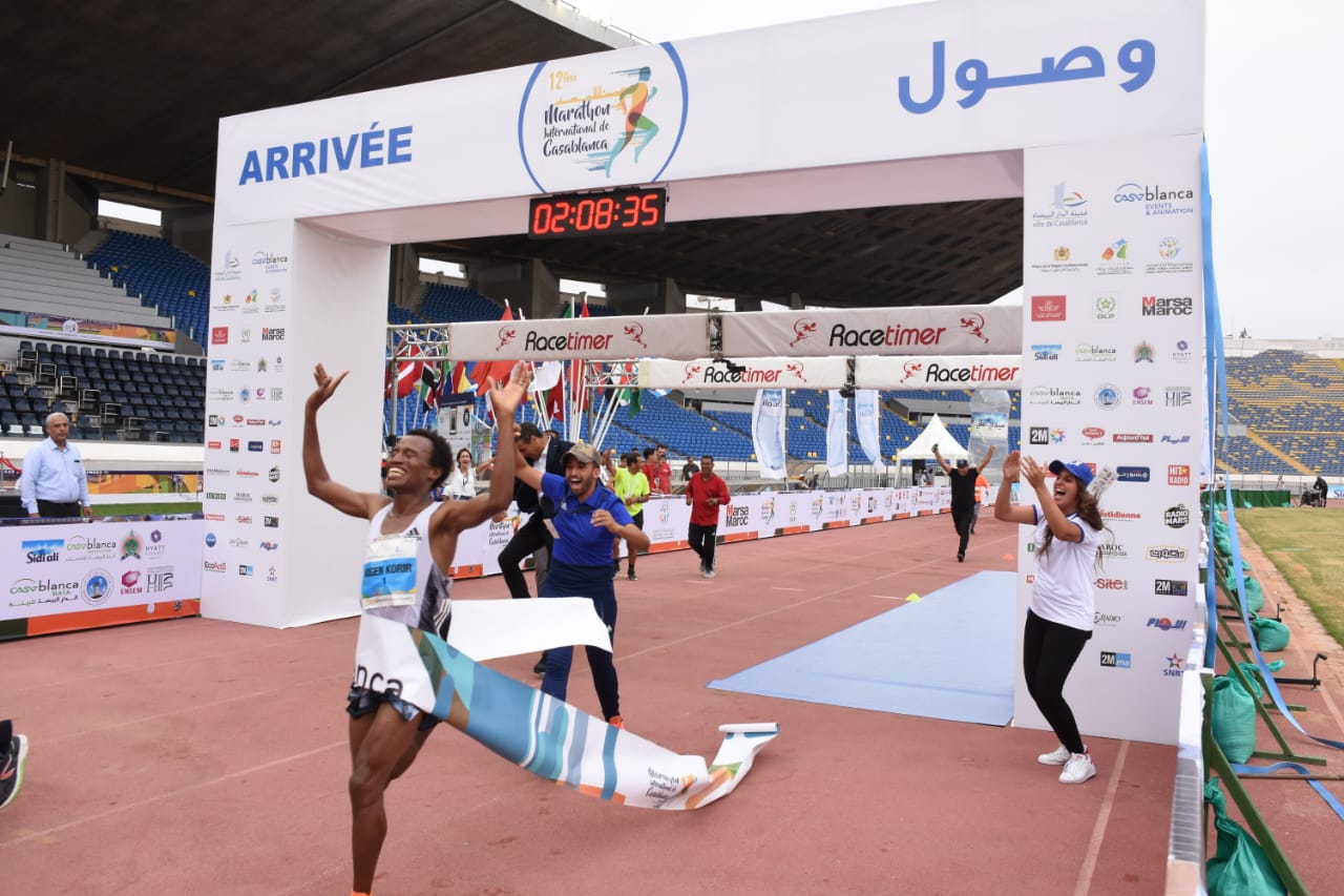 Marathon de Casablanca Victoire du Kényan Kigen Korir Le Matin.ma