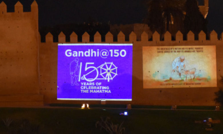 Hommage au Mahatma Gandhi à l’occasion du 150e anniversaire de sa naissance