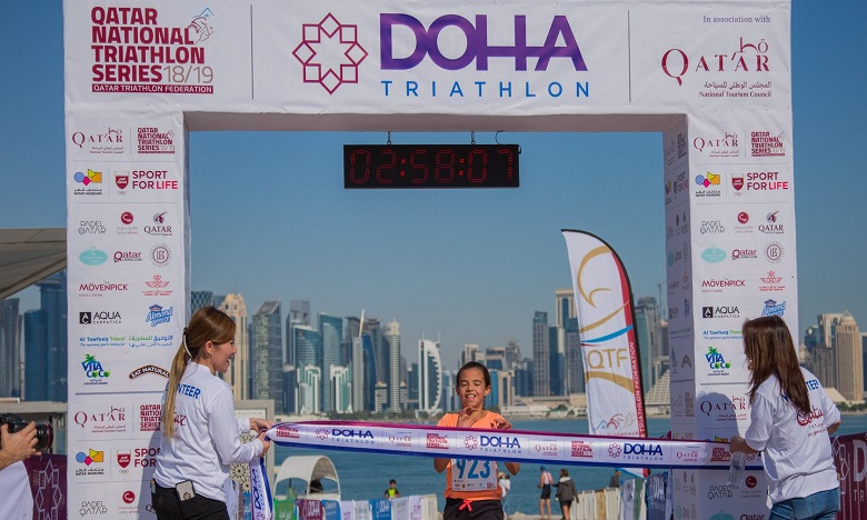 Doha: coup d'envoi du tournoi local de triathlon sponsorisé par RAM