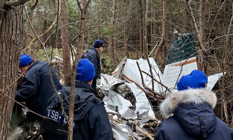 Sept morts dans l'accident d'un petit avion au Canada 