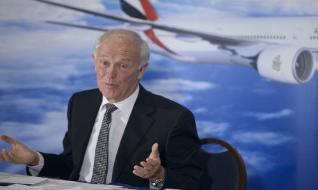 Tim Clark, 70 ans, avait rejoint Emirates en 1985, aux tout débuts de la compagnie aérienne. Ph. AFP