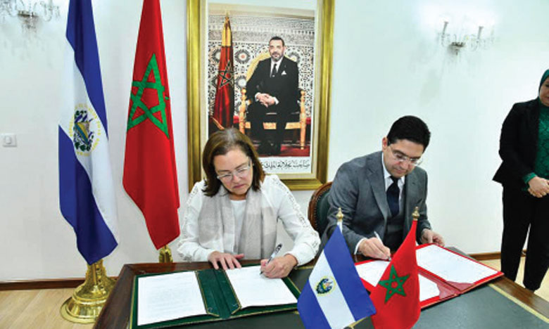 Le Salvador annonce l’ouverture prochaine  de son ambassade au Maroc