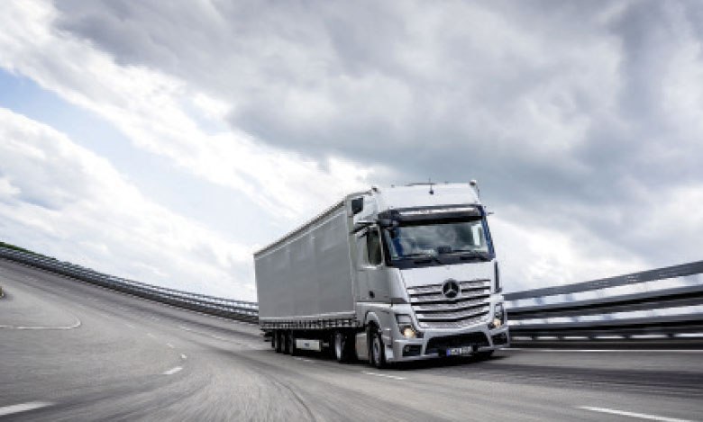 L’Actros 5 désigné «Truck of the  Year 2020»