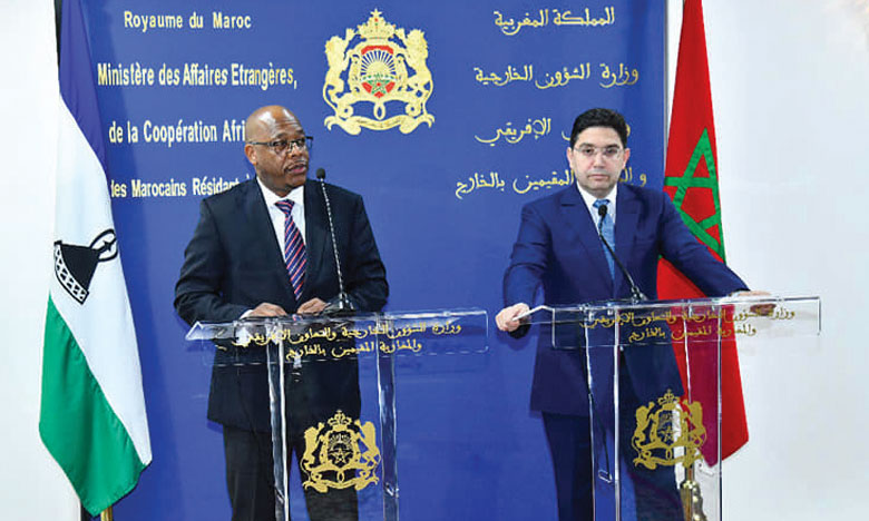 Le Lesotho «déterminé» à renforcer sa coopération avec le Maroc dans plusieurs domaines
