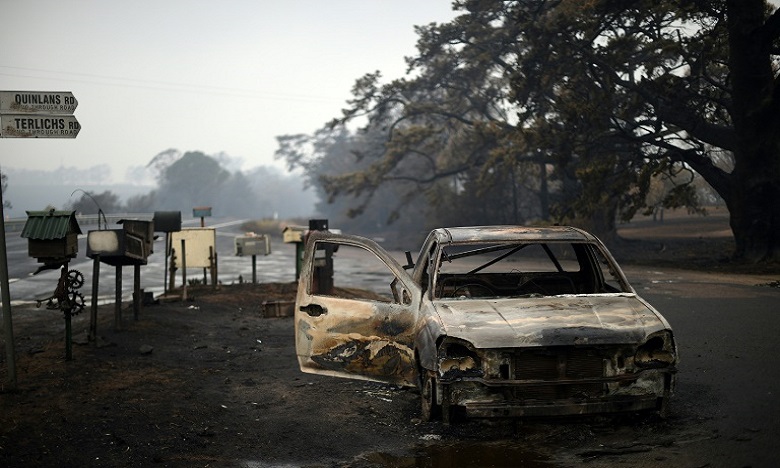 Incendies en Australie: des réservistes déployés après un week-end catastrophique