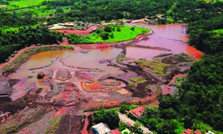 Les fleuves de la région de Brumadinho toujours très pollués