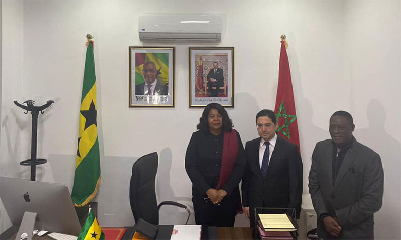 Sao Tomé-et-Principe et la République centrafricaine inaugurent leurs consulats à Laâyoune