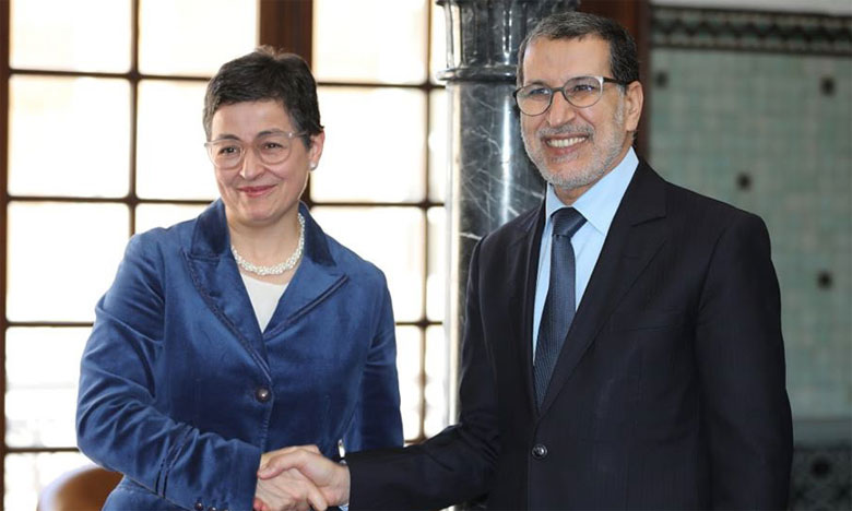 La ministre espagnole des AE, de l’UE et de la coopération s’entretient à Rabat avec le Chef du gouvernement 