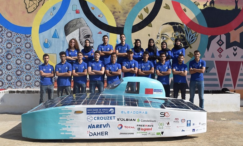 Eleadora2, la nouvelle voiture de la Mines Rabat Solar Team 