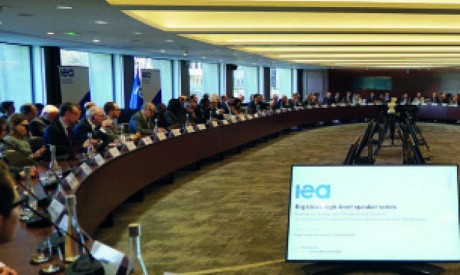 Tenue au siège de l’AIE à Paris dans le cadre de la série de conférences «Big Ideas»,  la conférence a réuni des ambassadeurs et des représentants de haut niveau d’environ  50 pays. Ph. AIE