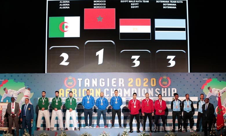 Championnat d’Afrique de karaté: Le Maroc remporte le titre avec 37 médailles dont 15 en or