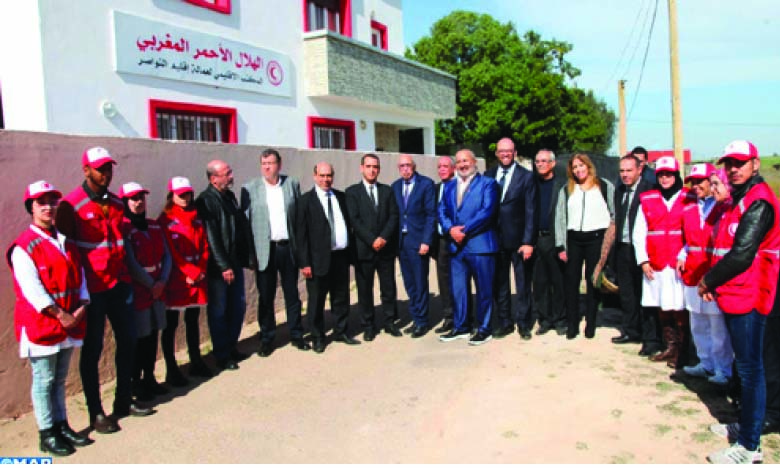Inauguration d’un nouveau centre  du Croissant-Rouge marocain