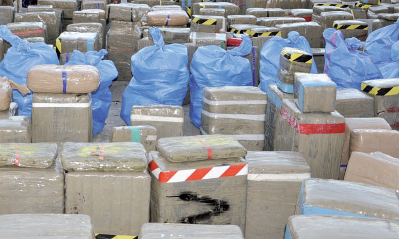 Saisie de 3,5 tonnes de chira à Casablanca, interpellation de deux individus