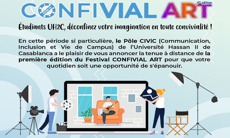 "ConfivialArt" : L'Université Hassan II organise son festival culturel à distance