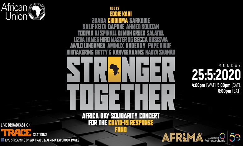 Vu sur Instagram : Stronger Together, l’Afrique unie contre la Covid-19