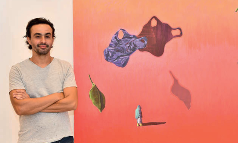 L’artiste Bechir Boussandel présente  ses œuvres à Casablanca