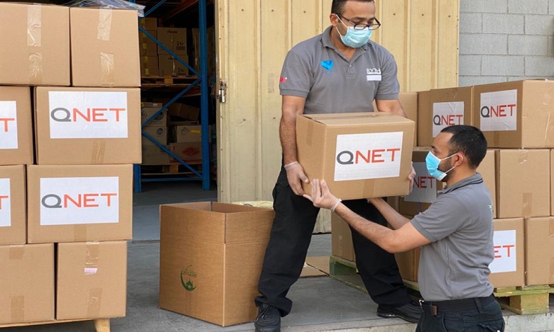 QNET : engagement social envers les démunies dans la région MENA