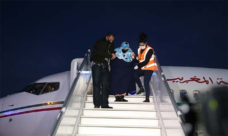 Arrivée à l’aéroport de Tétouan de 313 passagers rapatriés de Turquie