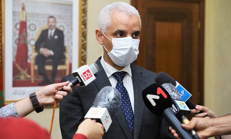 Covid-19 : Khalid Ait Taleb souligne l'obligation du port du masque pour freiner la propagation du virus