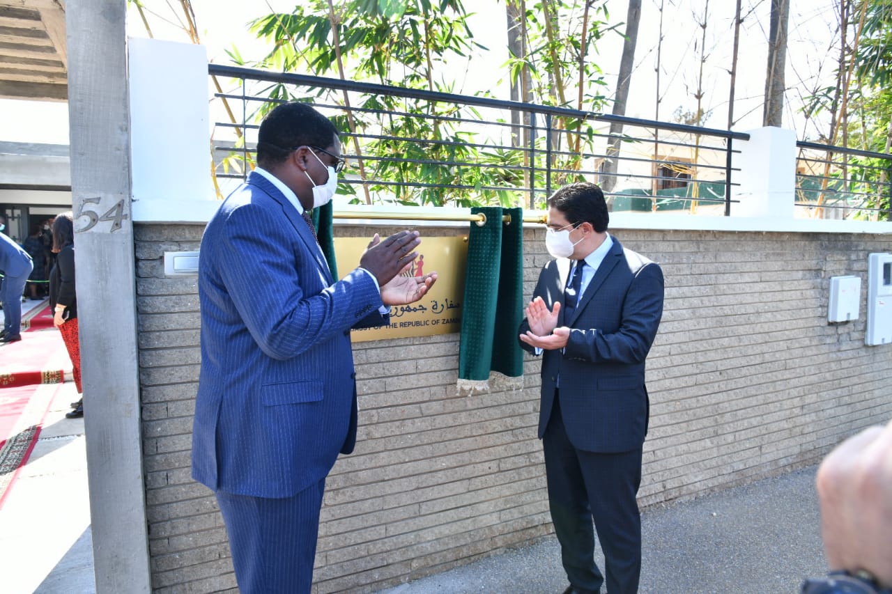 Inauguration de l'Ambassade de Zambie à Rabat