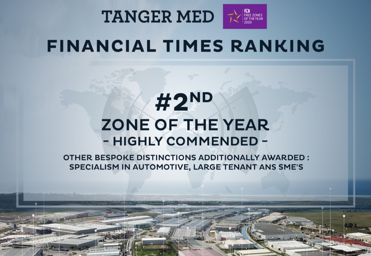 Infrastructures : la plateforme industrielle de Tanger Med classée 2e au monde par le Financial Times