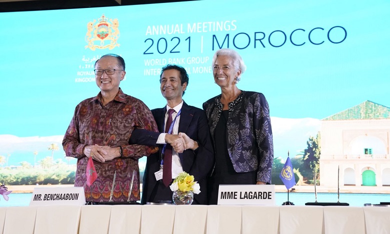 Covid-19: Report à 2022 des réunions au Maroc du FMI et de la Banque mondiale