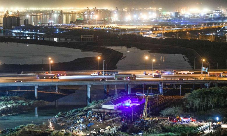Chine : sept morts dans l'effondrement d'un pont ferroviaire